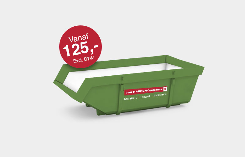 Afvalcontainers Brabant Houtcontainer €125